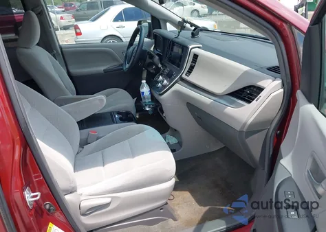 2017 Toyota Sienna Le 8 Passenger from USA, damaged, VIN 5TDKZ3DC0HS810922